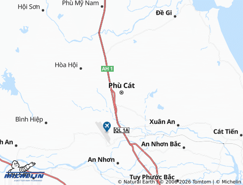 MICHELIN Cát Trinh map - ViaMichelin