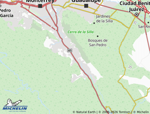 Mappa MICHELIN Cantabria Residencial - ViaMichelin