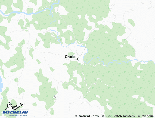 MICHELIN Choix map - ViaMichelin