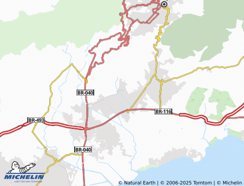 MICHELIN Jardim Imbariê map - ViaMichelin