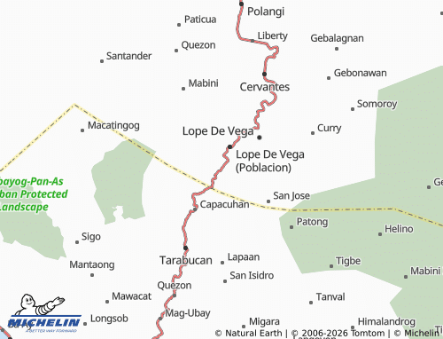 MICHELIN Getigo map - ViaMichelin