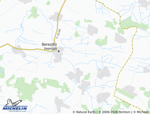 MICHELIN Modestivka map - ViaMichelin