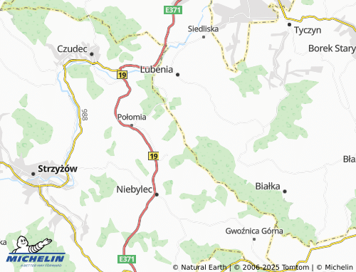 Carte MICHELIN Zaklikówka - ViaMichelin