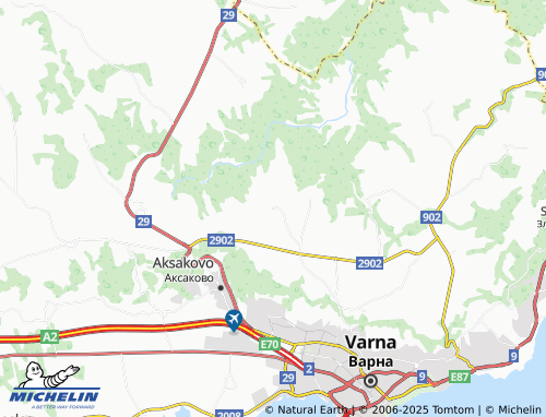 MICHELIN Vaglen map - ViaMichelin