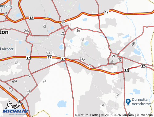 MICHELIN-Landkarte Kenleaf - ViaMichelin