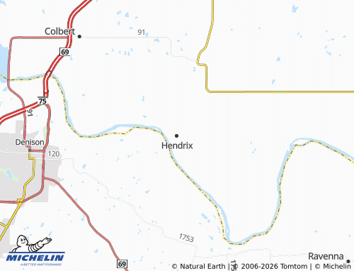 Kaart MICHELIN Hendrix - ViaMichelin