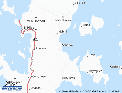 Mappa MICHELIN Sandoval - ViaMichelin