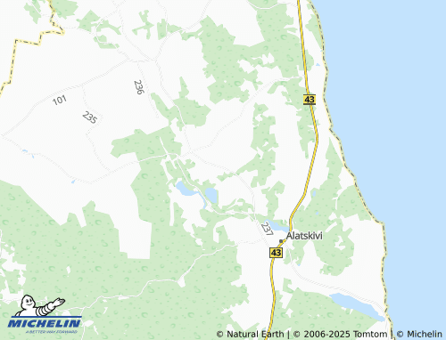 MICHELIN Tõruvere map - ViaMichelin