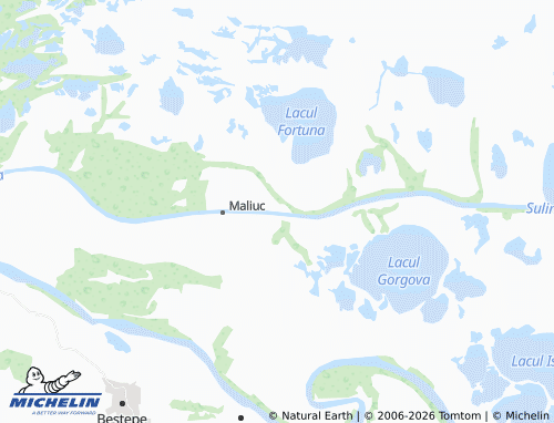 MICHELIN-Landkarte Vulturu - ViaMichelin