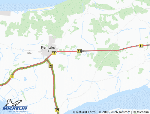 Carte MICHELIN Ålegårds Mark - ViaMichelin