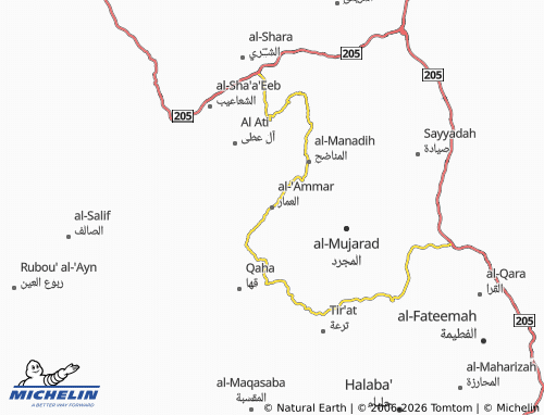 Carte MICHELIN al-'Ammar - ViaMichelin