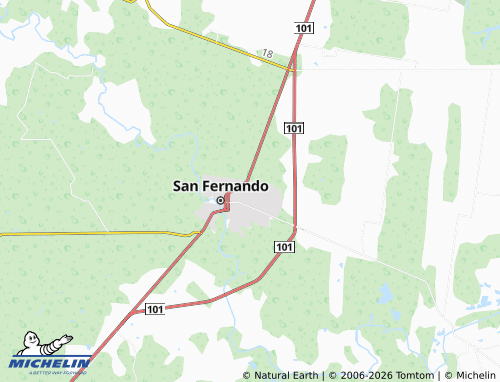 MICHELIN 5 de Mayo map - ViaMichelin