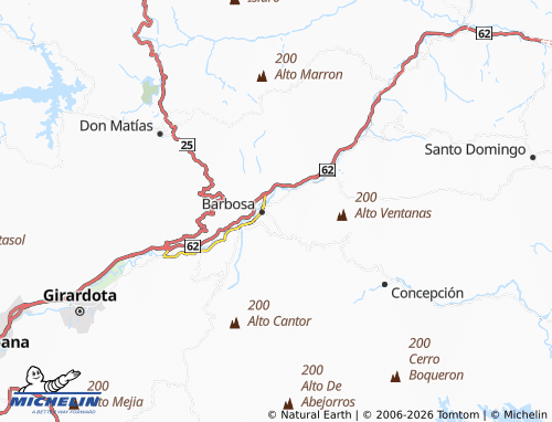 Mappa MICHELIN Vallecitos - ViaMichelin