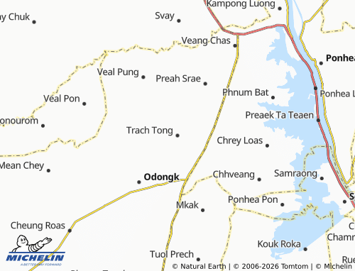 Mapa MICHELIN Trach Tong - ViaMichelin