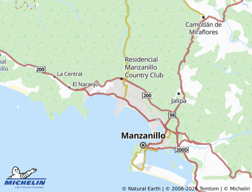 Kaart MICHELIN López de Legazpi - ViaMichelin