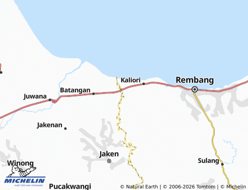 MICHELIN Tambakagung map - ViaMichelin