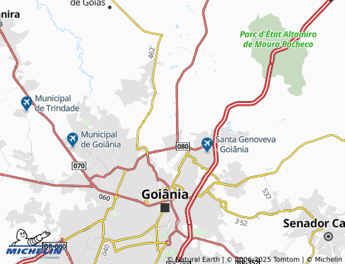 MICHELIN Vila Itatiaia map - ViaMichelin