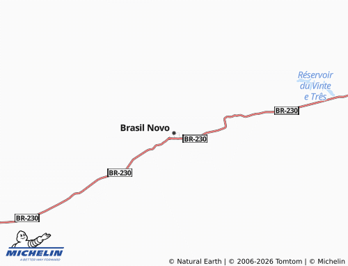 Carte MICHELIN Brasil Novo - ViaMichelin