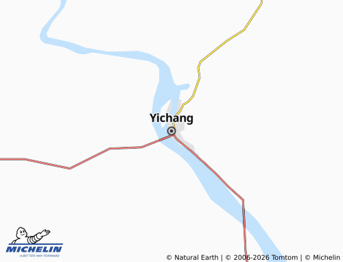 MICHELIN Yichang map - ViaMichelin