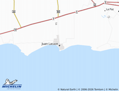 Mapa MICHELIN Juan Lacaze - ViaMichelin