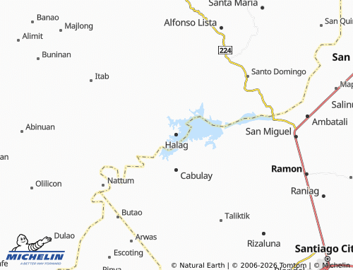 MICHELIN Halag map - ViaMichelin