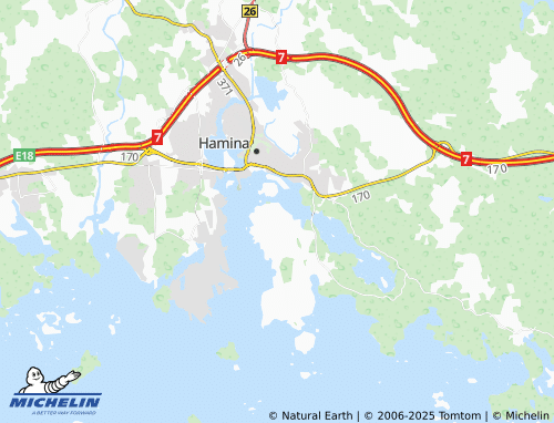 MICHELIN-Landkarte Ristiniemi - ViaMichelin