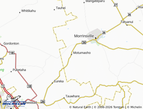 Mapa MICHELIN Motumaoho - ViaMichelin