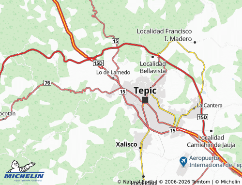 Mapa MICHELIN FOVISSSTE Las Brisas - ViaMichelin