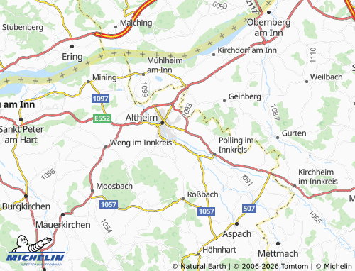 MICHELIN Oberach map - ViaMichelin