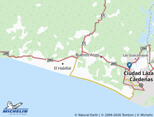 Mappa MICHELIN Acalpican de Morelos - ViaMichelin