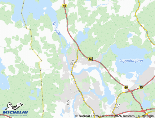 MICHELIN-Landkarte Voikkaa - ViaMichelin