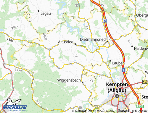 MICHELIN Ried map - ViaMichelin