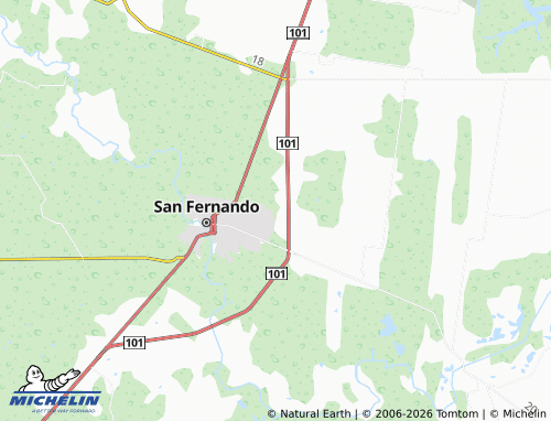 Mappa MICHELIN Ampliación Emiliano Zapata - ViaMichelin
