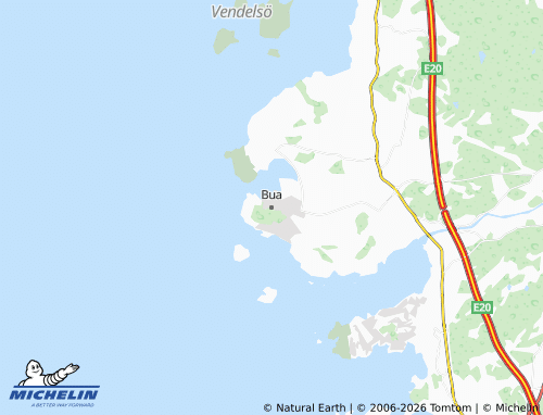 Kaart MICHELIN Bua - ViaMichelin
