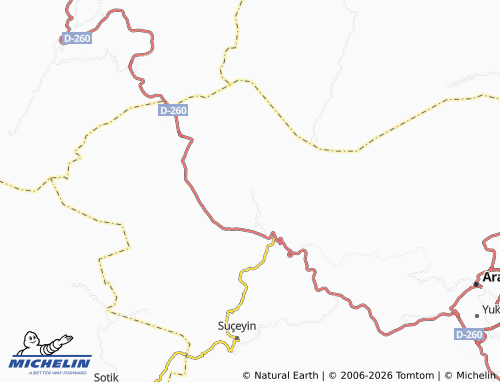 Carte MICHELIN Eğnir - ViaMichelin