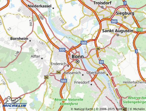 Mapa MICHELIN Nordstadt - ViaMichelin