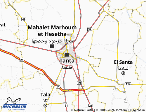 Carte MICHELIN Ahmad Hashim - ViaMichelin