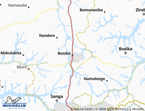 Carte MICHELIN Bombo - ViaMichelin
