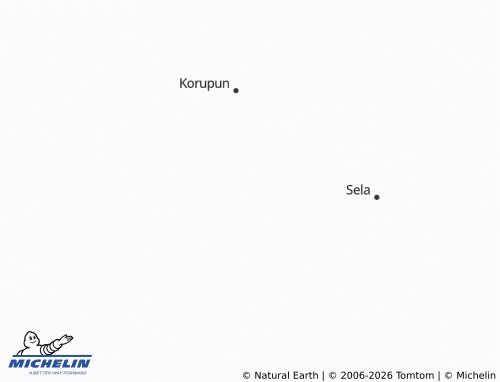 MICHELIN Amdua map - ViaMichelin