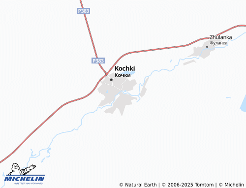 MICHELIN Krasnaya Sibir' map - ViaMichelin