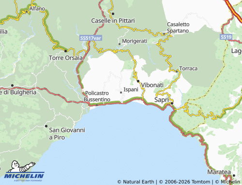 Mapa MICHELIN Ispani - ViaMichelin