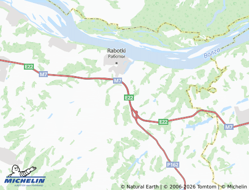MICHELIN-Landkarte Abaturovo - ViaMichelin