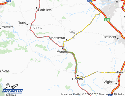 Mappa MICHELIN Montroy - ViaMichelin
