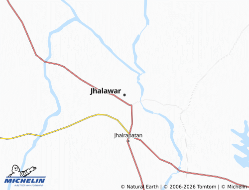 Mapa MICHELIN Jhalawar - ViaMichelin
