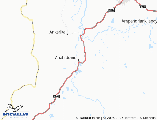 MICHELIN Anahidrano map - ViaMichelin