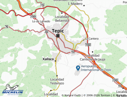 MICHELIN-Landkarte Los Fresnos Infonavit - ViaMichelin