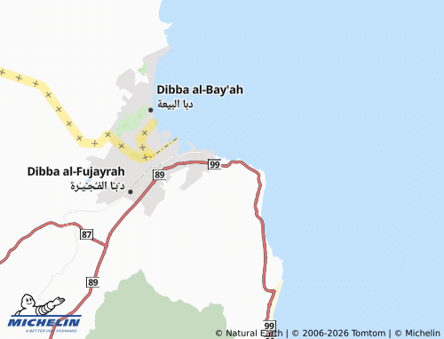 Mappa MICHELIN Rawal Dibba - ViaMichelin