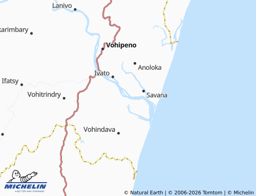 Mappa MICHELIN Vohilany - ViaMichelin