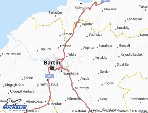 MICHELIN Çamaltı map - ViaMichelin