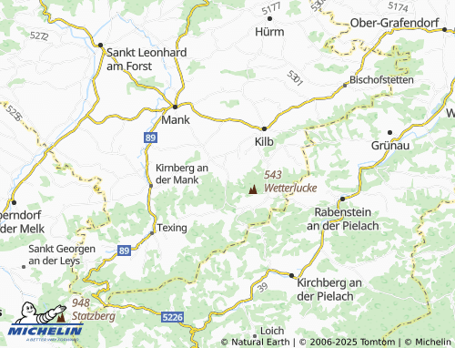 Carte MICHELIN Kettenreith - ViaMichelin